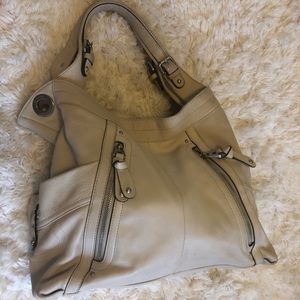 B. Makowsky leather handbag